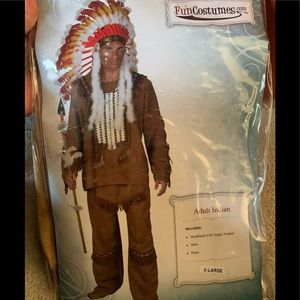 Men’s native American costume